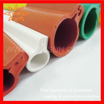 Bare wire rubber insulation silicone split line hose